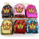 New girl crown hand bag ladies' zero purse small backpack key bag handbag